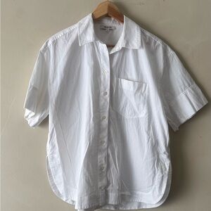 Madewell White Casual Button Down Shirt 491